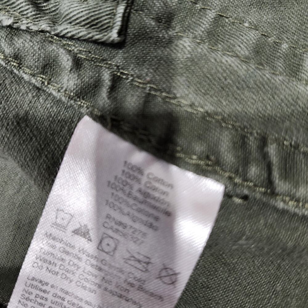 Fox Riders Company Womens Jacket Coat Army Green Olive Military Sz XS Logo - Picture 4 of 14
